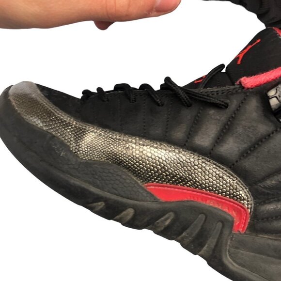 RARE 2012 Air Jordan 12 Retro Black Siren Red Size 8 - Picture 7 of 14